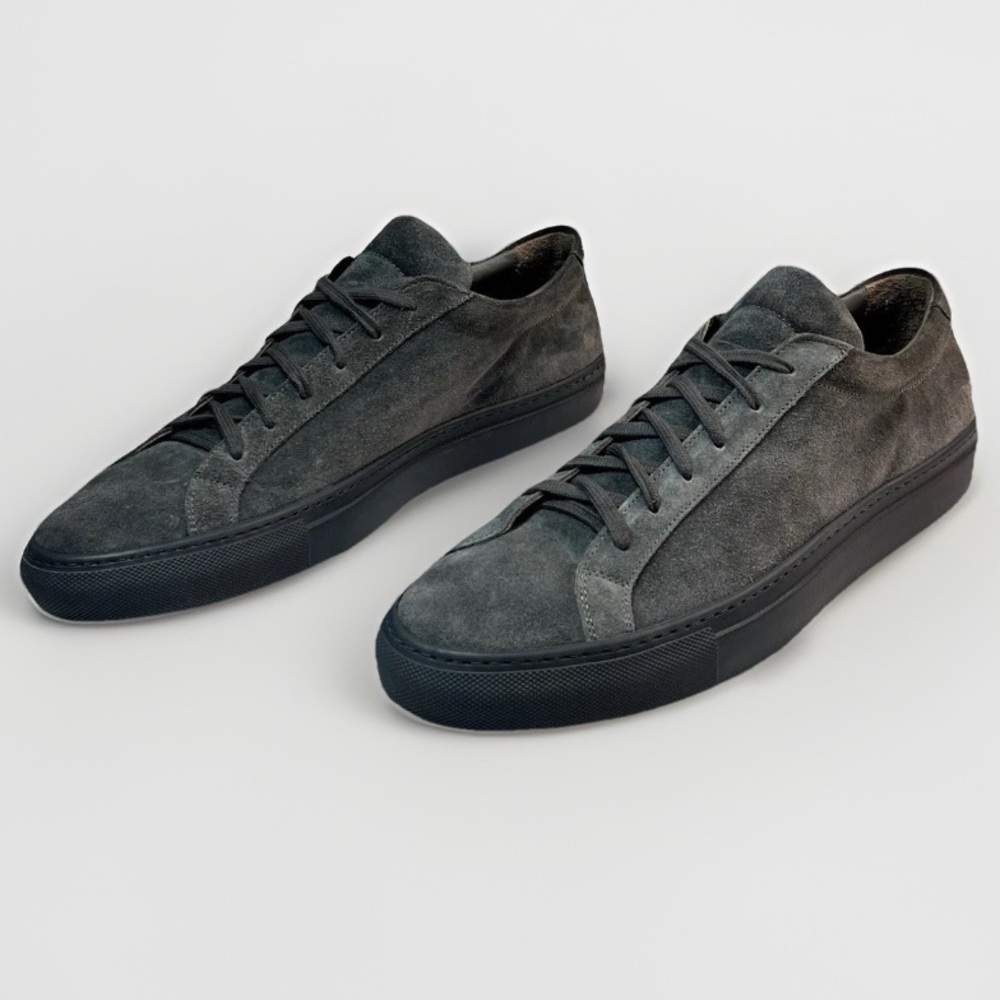 NWOT COMMON PROJECTS original Achilles low gray suede 45 EU / 12 US - Picture 2 of 12